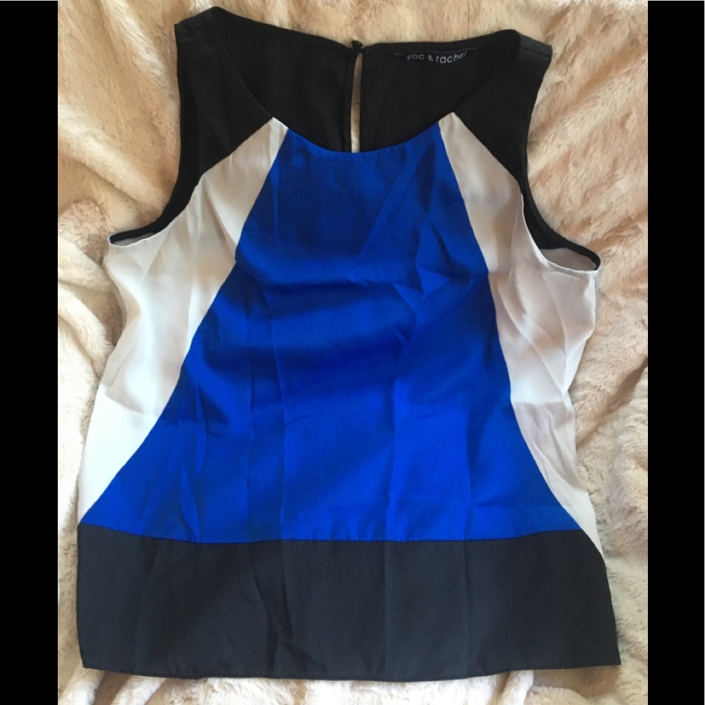 Colorblock Sleeveless Top